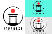 torii japanese zen logo vector, an Object Graphic by Rizkaarishandy_shop (Thumbnail 4 of 4)