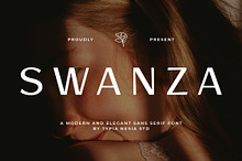 Swanza - Luxury Elegant Sans Serif