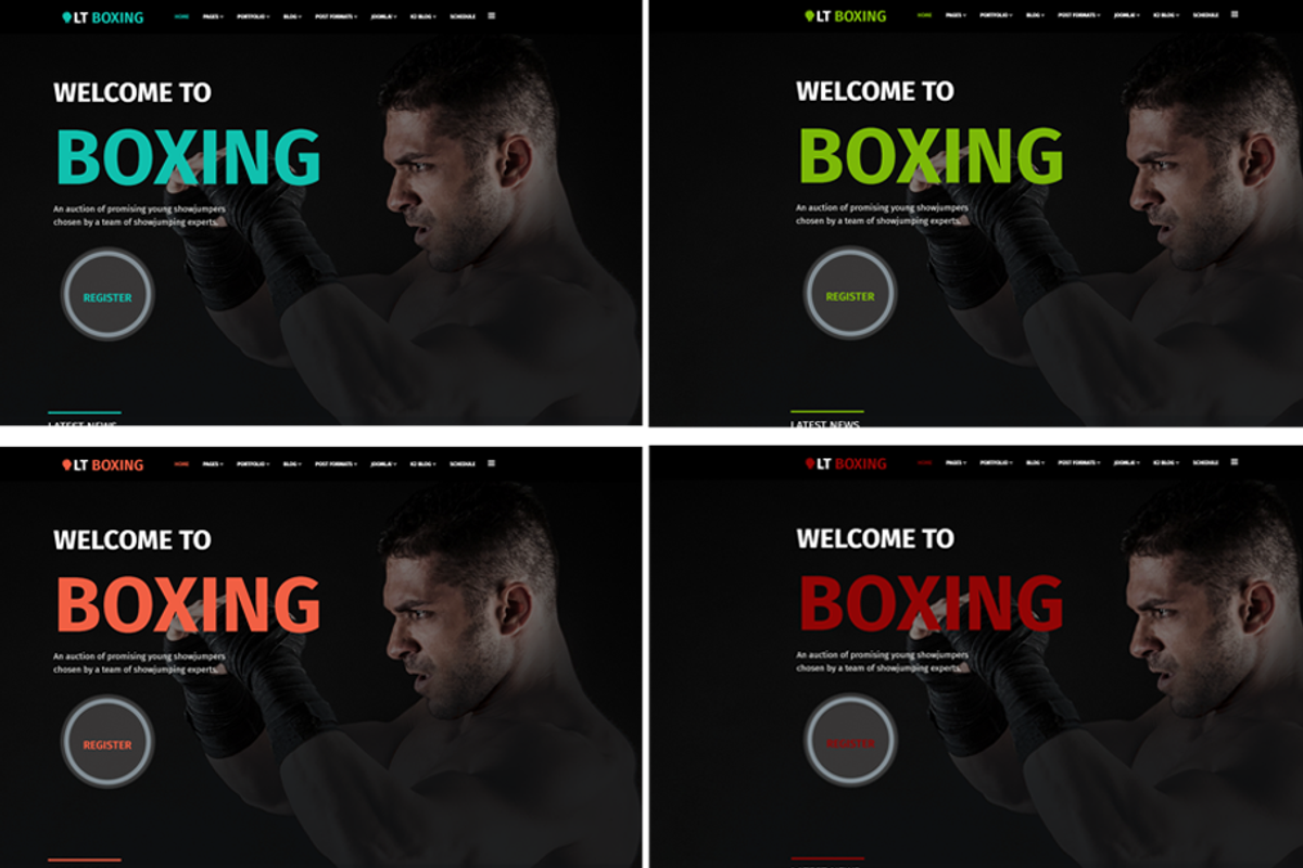 LT Boxing Onepage Joomla, a Websites & App Template by LTheme (Photo 3 of 3)