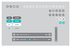 Interface Icons/Buttons Designs