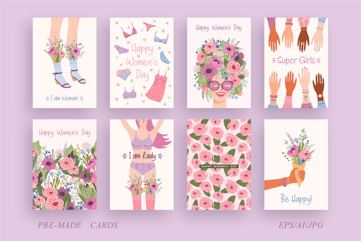 I am Lady! Vector collection, a Person Illustration by Nadia Grapes (Photo 3 of 10)