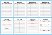 Editable Nursing Student Planner, a Stationery Template by Designmela01 (Thumbnail 3 of 7)