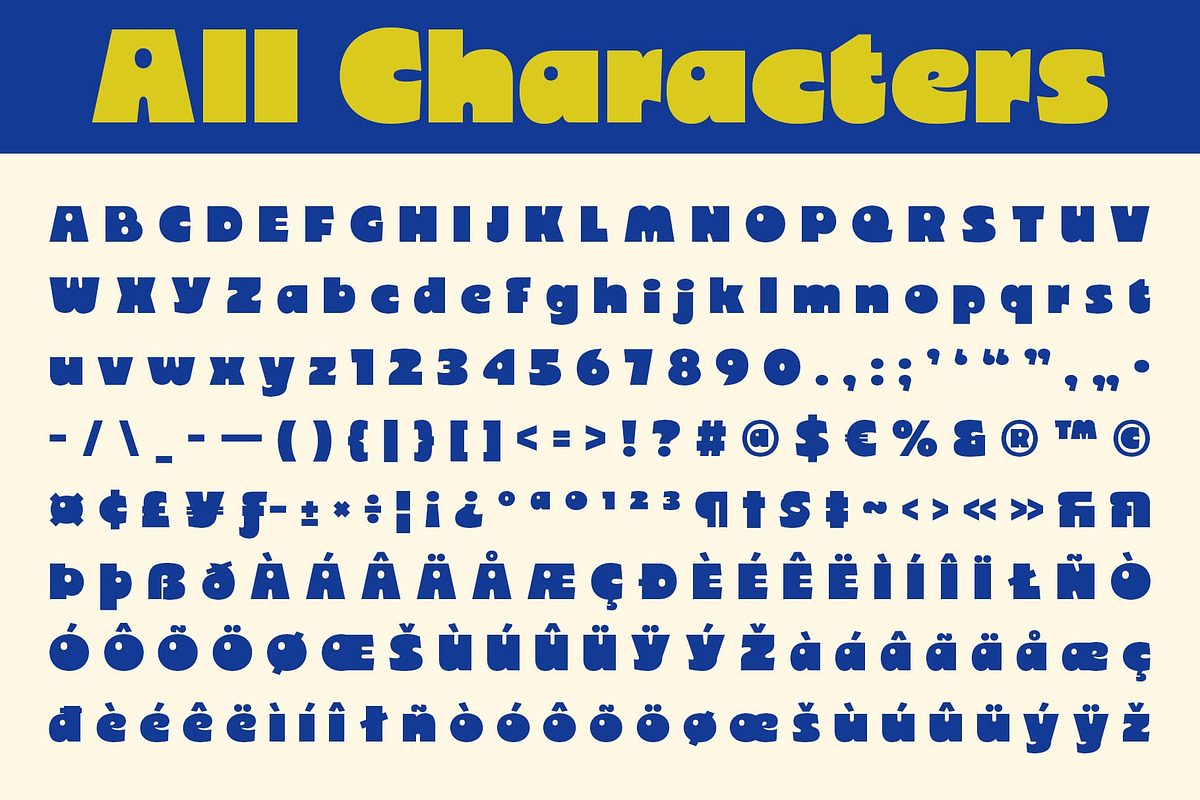 CS Modena – Bold Font, a Sans Serif Font by Craft Supply Co. (Photo 8 of 8)