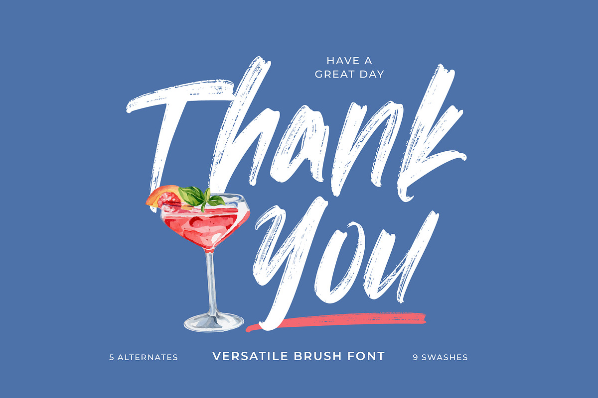 Smoothie Delights, a Handwritten Font by agnyhasyastudio (Photo 11 of 11)