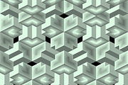 3d Cubes background, a Pattern Graphic by AAN Seamless Shop (Thumbnail 1 of 3)