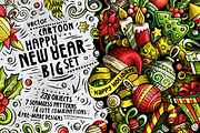 Happy New Year Doodle Big Pack, an Object Graphic by BALABOLKA (Thumbnail 1 of 8)