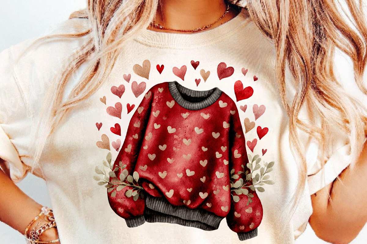 Valentine's Day Clipart Bundle, an Illustration by DreamCafeArt (Photo 5 of 6)