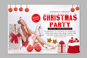 Horizontal Merry Christmas Flyer, a Flyer Template by Creative  designer (Thumbnail 3 of 3)