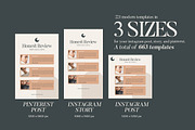 Instagram For eCourse Coach CANVA PS, a Social Media Template by Eviory (Thumbnail 2 of 56)