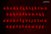 Swords Clover - Modern Blackletter, a Blackletter Font by Dhabee (Thumbnail 3 of 15)