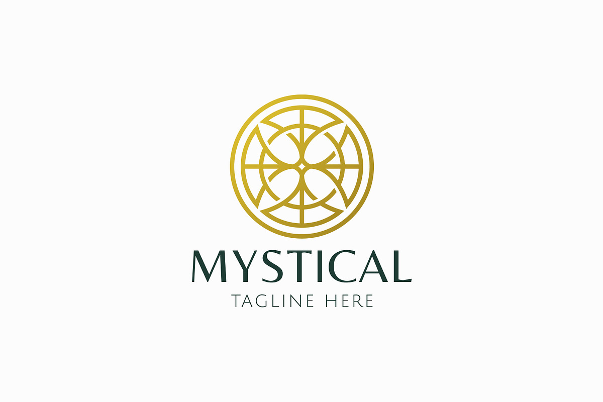 Circle Linear Sacred Geometric Logo, a Branding & Logo Template by Signatoro (Photo 1 of 3)