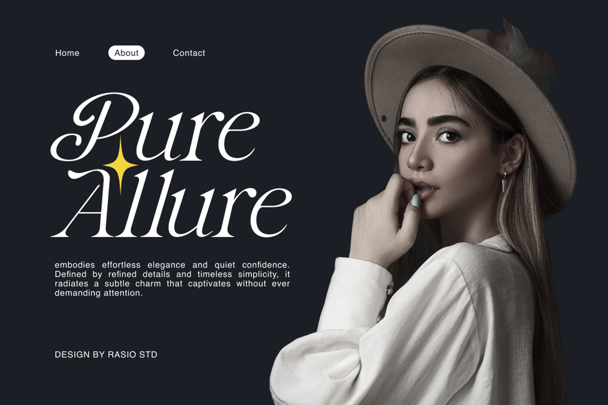 Gavielle Italic Elegant Serif Font, a Serif Font by Rasio Studio (Photo 6 of 9)