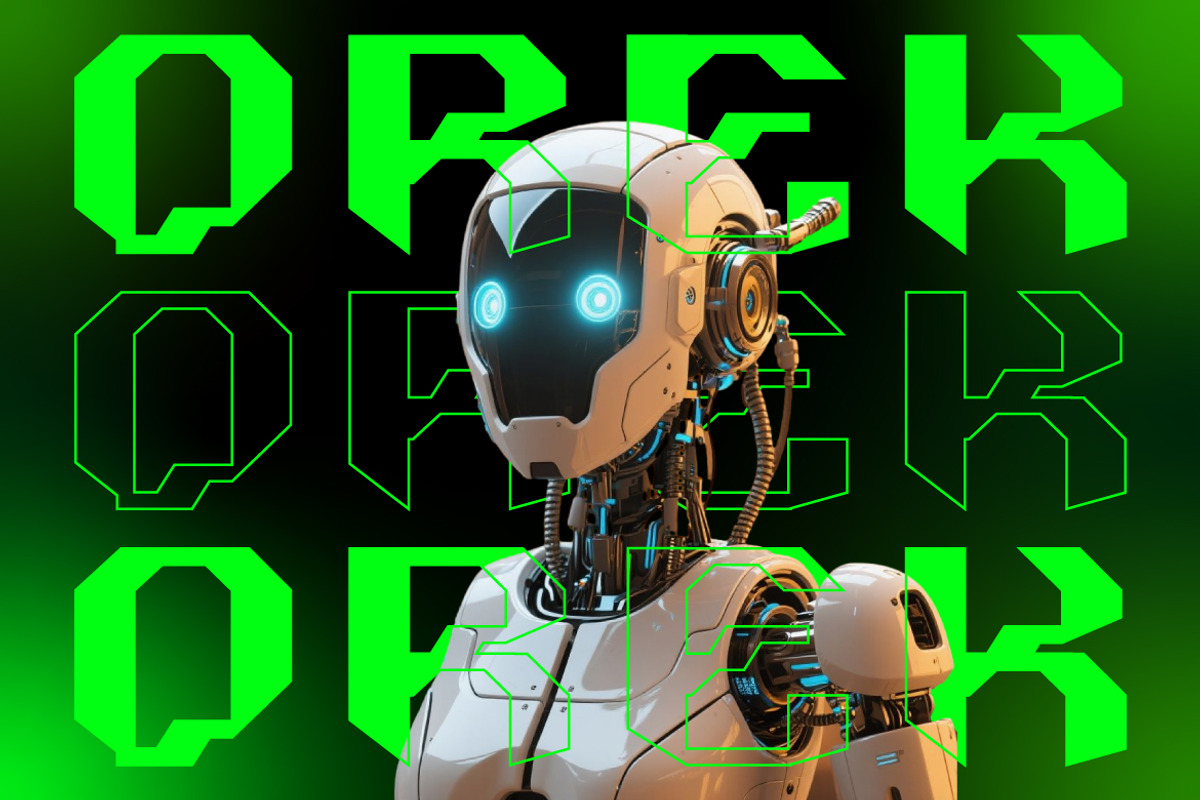 Orek Futuristic Display Font, a Sans Serif Font by kangfont Studio (Photo 6 of 11)