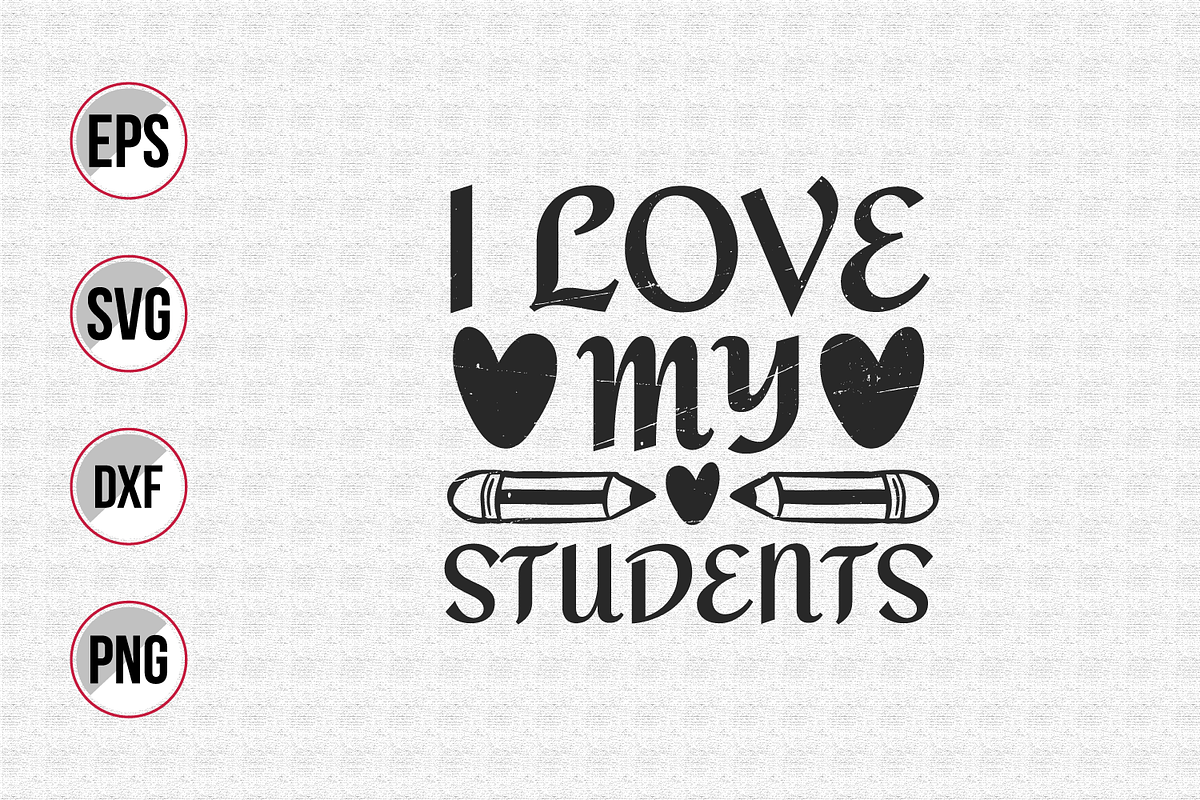 Teacher typographic quotes design., a Graphic by Uniquesvg99 (Photo 6 of 21)