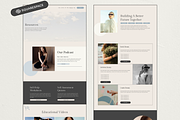 Squarespace Website Template Blue, a Squarespace Template by Breah Designs (Thumbnail 5 of 10)