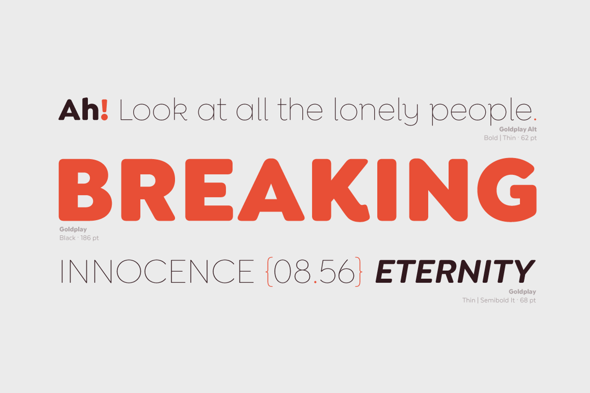 Goldplay, a Sans Serif Font by Latinotype (Photo 9 of 14)