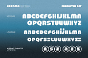 Ceramo – Retro Geometric Display, a Sans Serif Font by Drizy (Thumbnail 4 of 10)