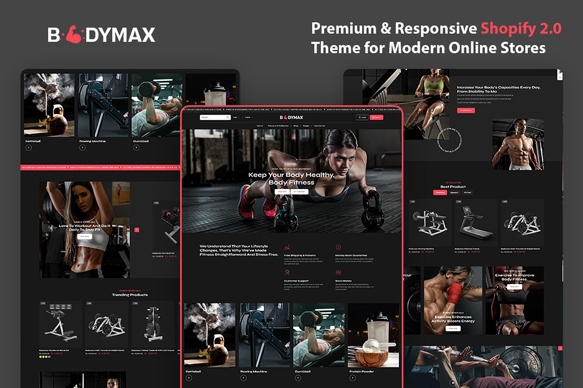 Gym Supplement | Shopify Theme