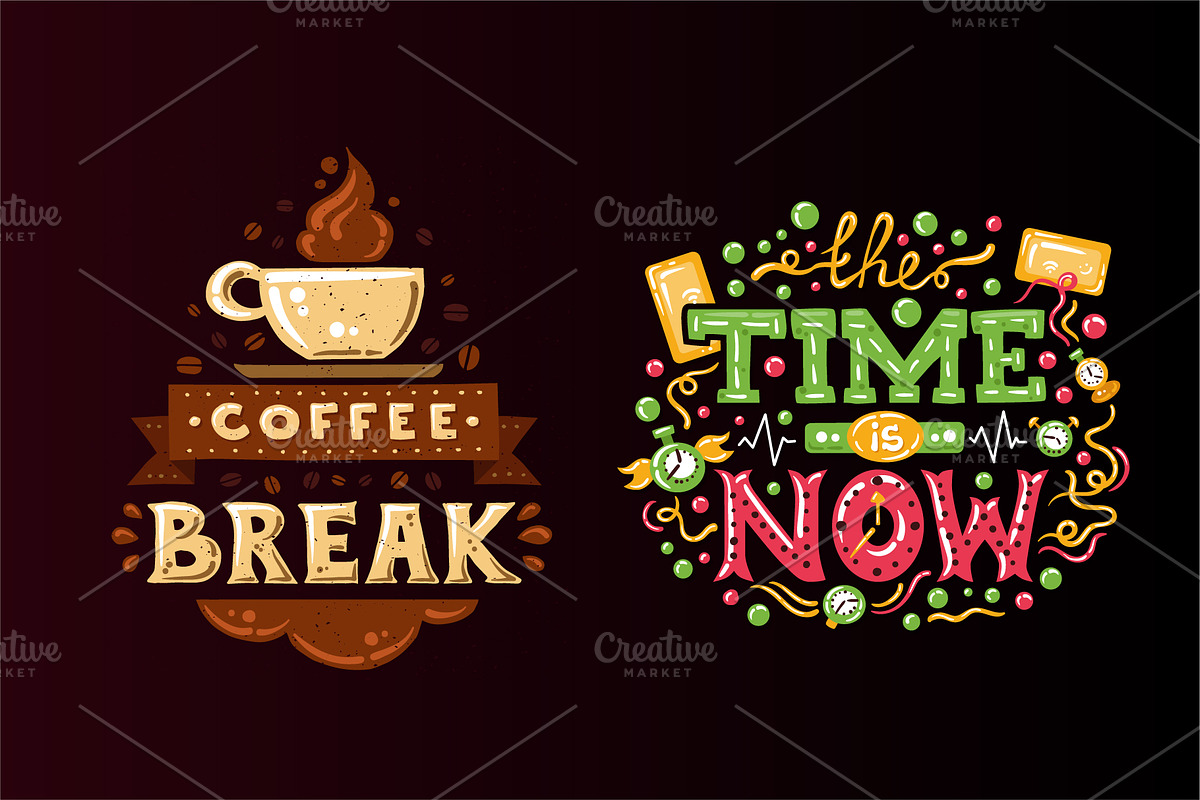 Hand Drawn Vintage Quotations Bundle, a Decorative Illustration by Boyko Pictures (Photo 8 of 15)