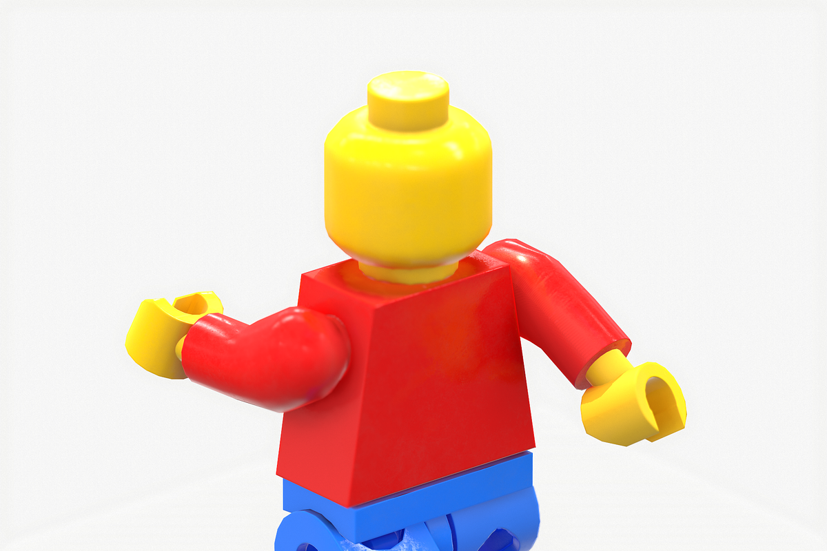 Lego Man PBR rigeed, a Characters & Person 3D Model by Daniel Mikulik (Photo 9 of 15)