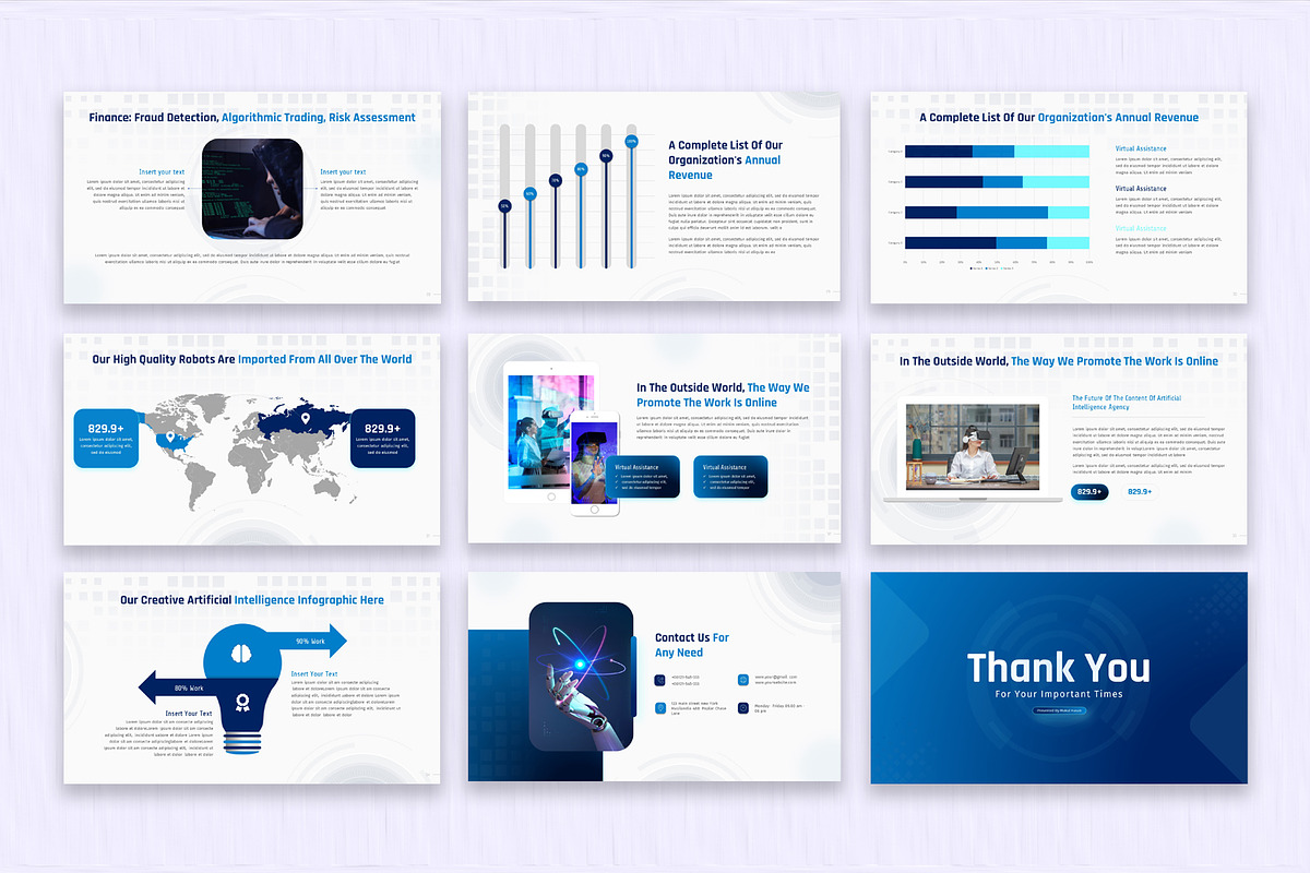 Artificial Intelligence & Machine, a Presentation Template by SlideStack (Photo 5 of 5)
