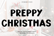Preppy Christmas, a Script Font by InermediaSTUDIO (Thumbnail 1 of 6)