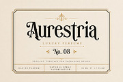 Aurestria, a Serif Font by Wow Magic (Thumbnail 4 of 5)