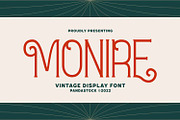 Monire - Classy Serif Typeface, a Serif Font by Imoodev (Thumbnail 1 of 5)