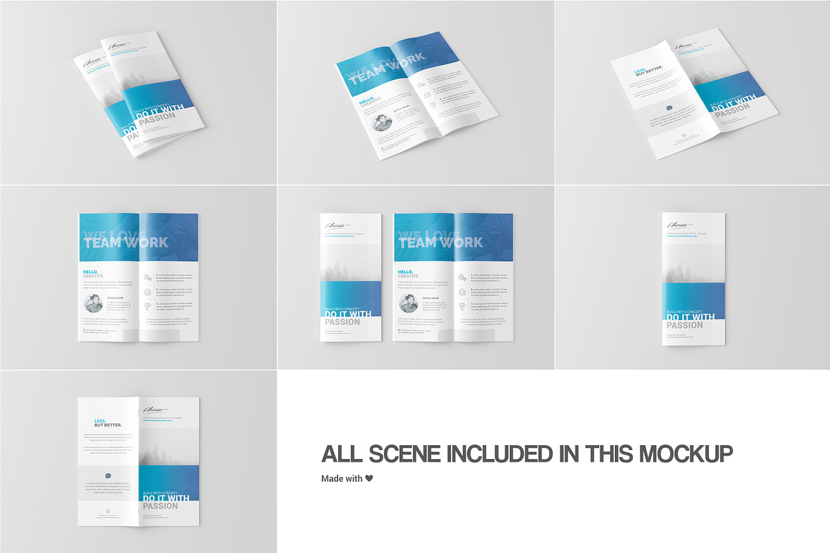 DL Brochure / Magazine Mockup, a Mockup by Toasin Studio (Photo 2 of 8)