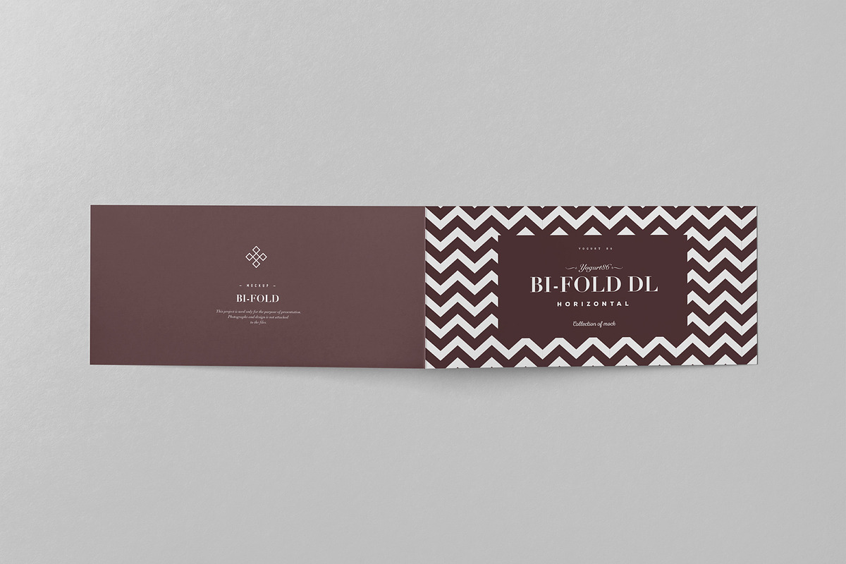 Bi-Fold DL Horizontal Brochure 2, an Advertising Mockup by Yogurt86 (Photo 10 of 14)