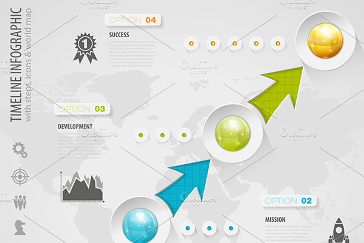 Timeline Infographics, a Technology Illustration by TAlex (Photo 5 of 6)