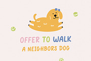 Friendly dog | Playful font, a Handwritten Font by JuliaVolkova (Thumbnail 5 of 9)