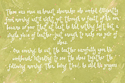 Moonspindle - Whimsy Font, a Handwritten Font by Lilithcollageart (Thumbnail 8 of 14)
