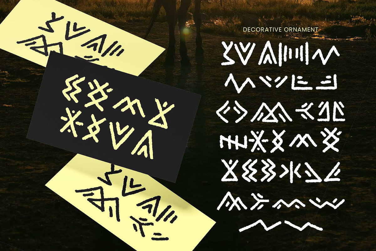 Ancient Curse, a Handwritten Font by Arterfak Project (Photo 12 of 13)