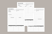 Marketing Planning Pages Set V-11, a Stationery Template by shahsoft (Thumbnail 3 of 3)