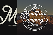 Black Star, a Script Font by Larin Type Co. (Thumbnail 5 of 12)