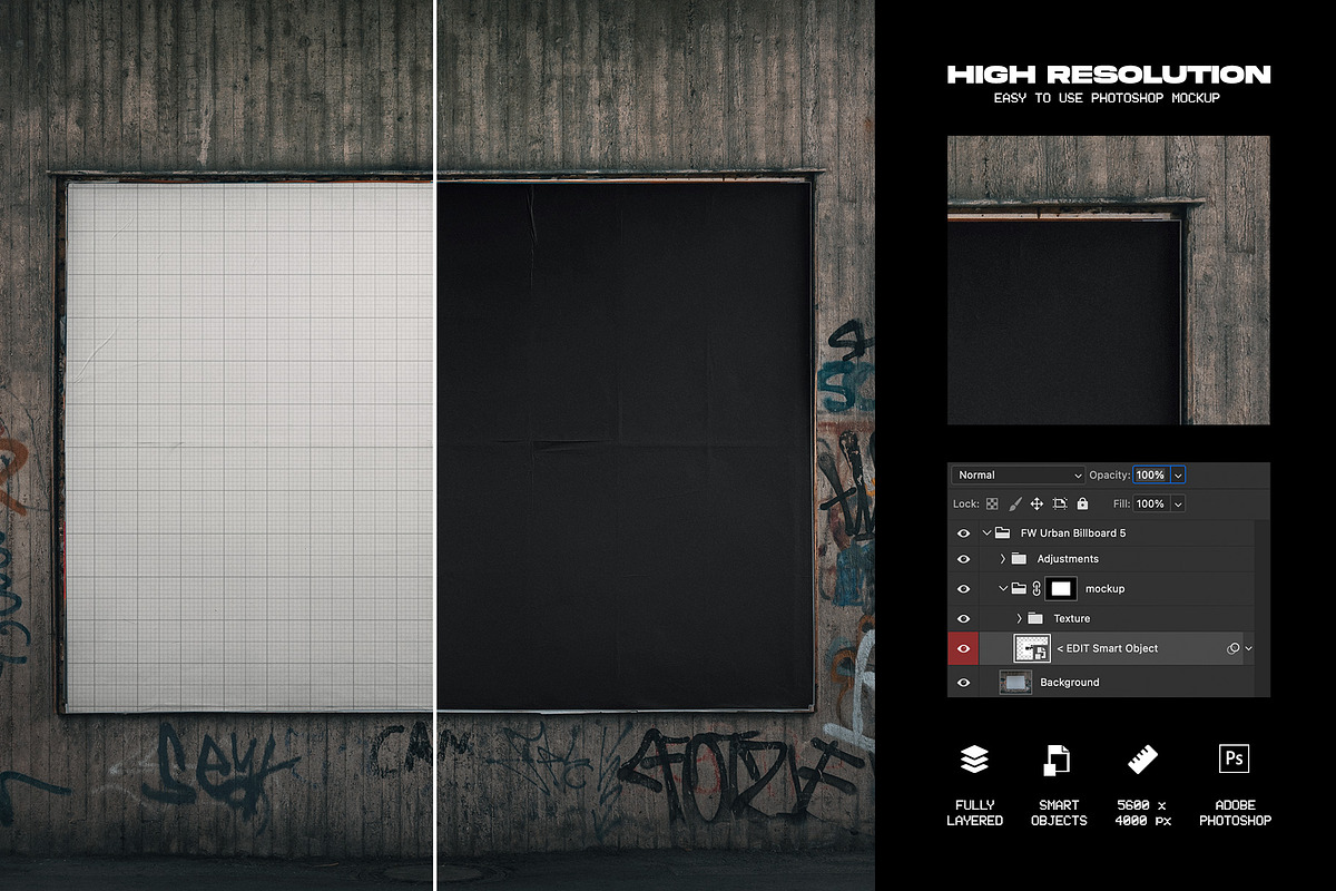 Urban Billboard Mockups, a Product Mockup by FLYERWRK (Photo 10 of 10)