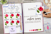 Fun Floral Sketchbook Practices, a Brush Add-On by Pretty Little Lines (Thumbnail 10 of 17)