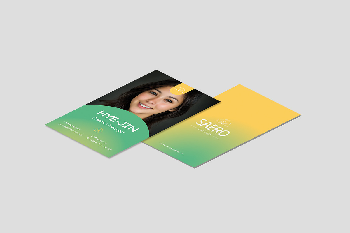 Saerost - ID Card, a Print Template by Fannan Studio (Photo 3 of 3)