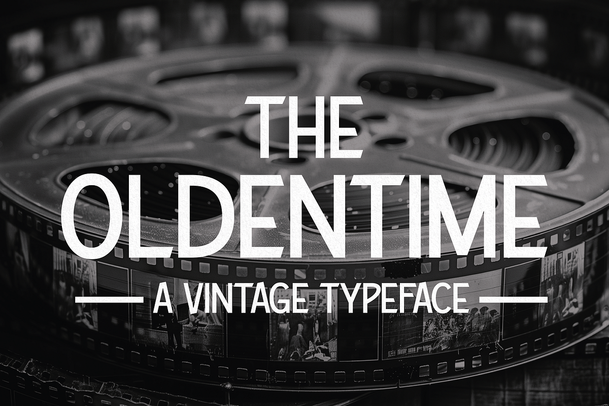 The Oldentime - Vintage 1920's Font, a Sans Serif Font by HipFonts (Photo 2 of 11)