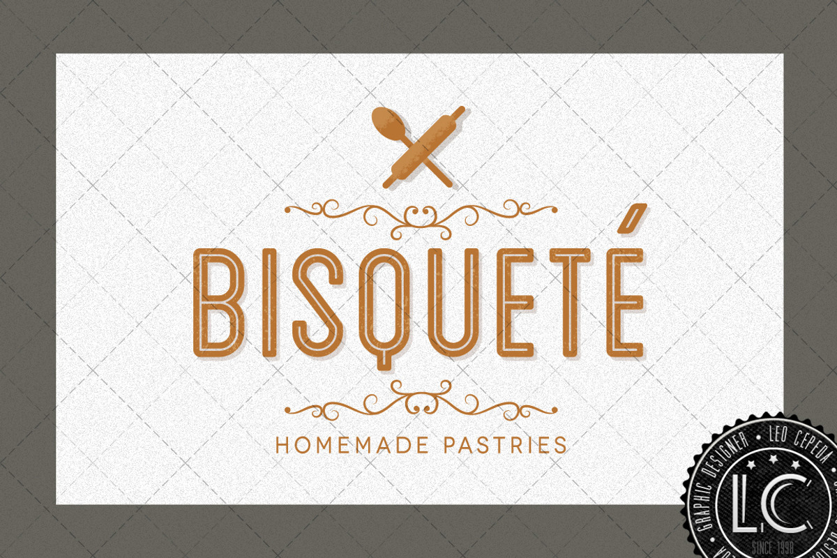 LOGO - Bisqueté, a Branding & Logo Template by Black.dot™ (Photo 3 of 5)