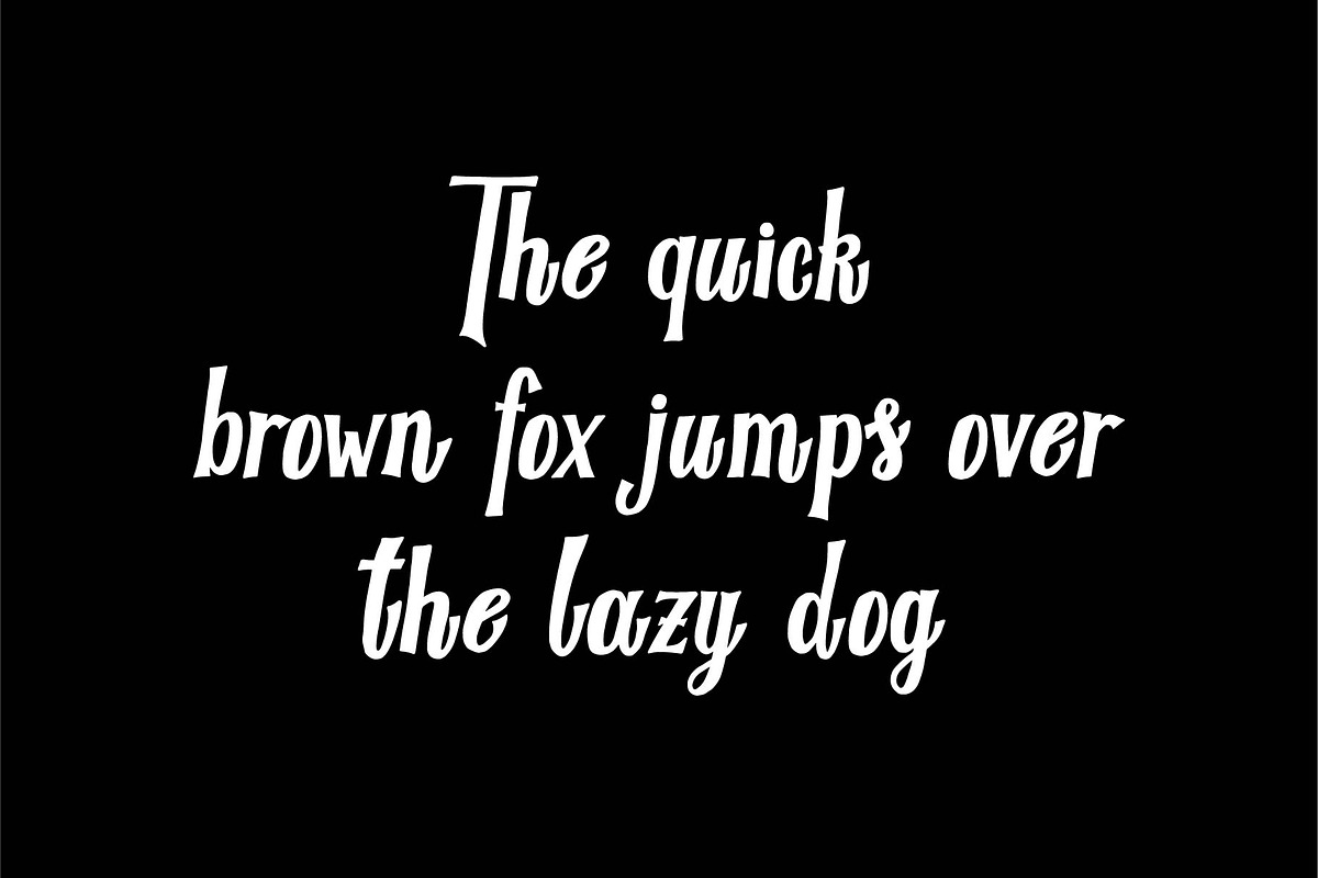 Monster - Vintage font, a Blackletter Font by doffdog (Photo 3 of 5)