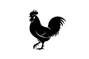 Rooster Chicken Silhouette Vector Bu, an Illustration by Designs_River (Thumbnail 47 of 51)