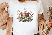 Coquette Christmas Herbs Clipart, an Illustration by Canvas Craft (Thumbnail 5 of 11)
