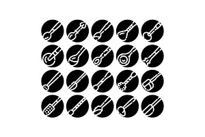 Cooking utensil kitchen equipment, an Object Graphic by pikepicture