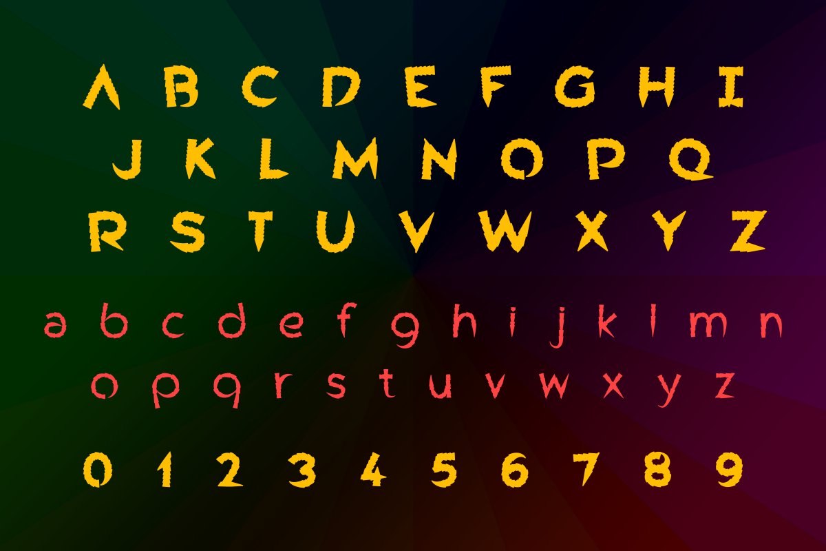 Pointed, a Symbol Font by KoNoap (Photo 5 of 5)