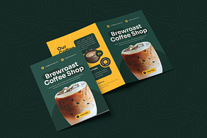 Brewroast Coffee Bifold Brochure