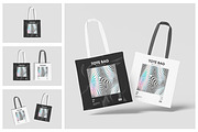 Tote Bag Mockup, a Packaging Mockup by Hazzpro_Std (Thumbnail 1 of 6)