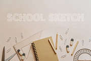 School Sketch Kids Font, a Font by vladocar (Thumbnail 5 of 6)