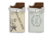 Chocolate Bar Mockup PSD, a Packaging Mockup by pixelcolours 2 (Thumbnail 3 of 3)